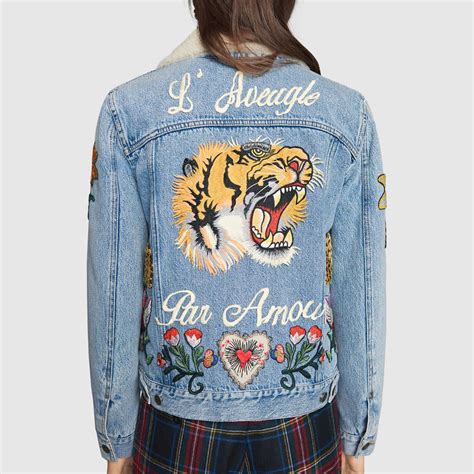 gucci womens denim jacket